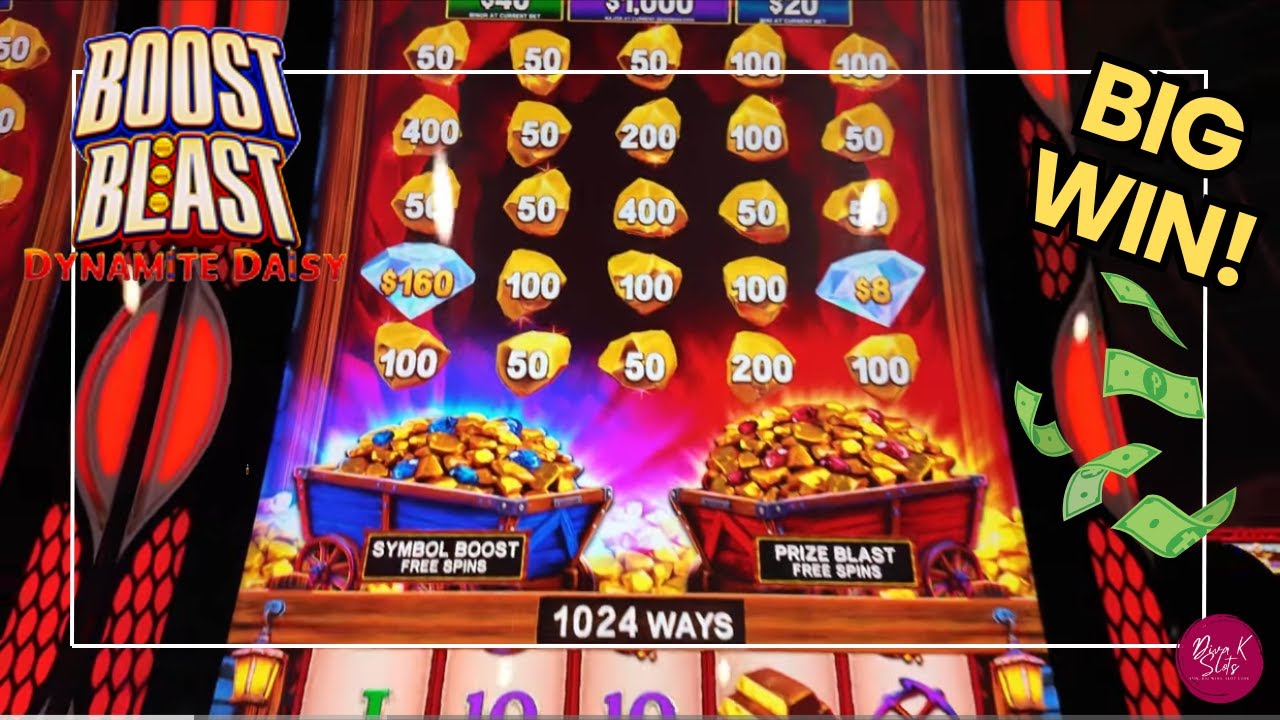 ⭐️ BRAND NEW SLOT ⭐️ Boost Blast Dynamite Daisy 🧨  Red Bonus VS.  Blue Bonus 🔵