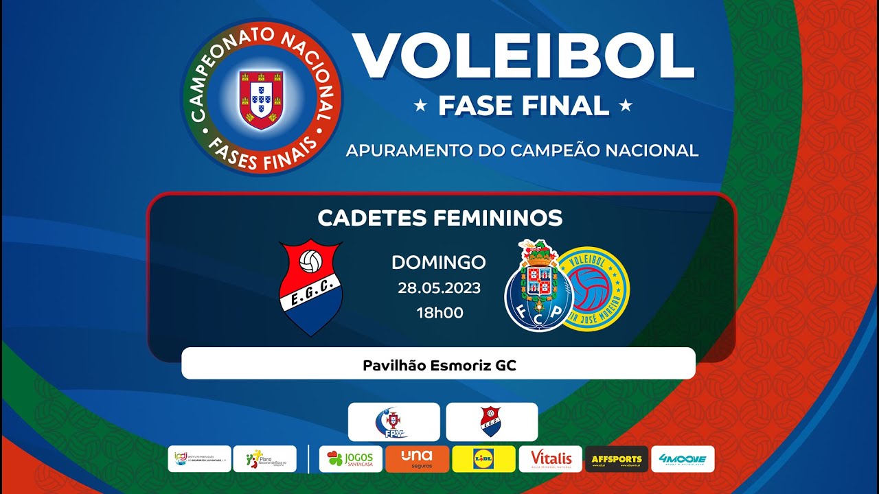 ESMORIZ GC  x AJM/FC PORTO - FASE FINAL CADETES FEMININOS 2023 - FINAL