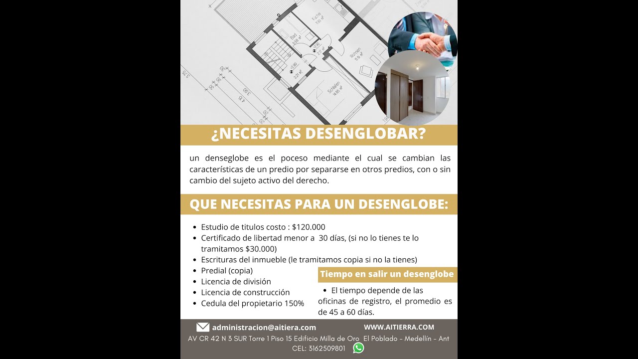 &iquest;Qu&eacute; es un desenglobe?, &iquest;Cuales son sus requisitos? y &iquest;para que sirve?