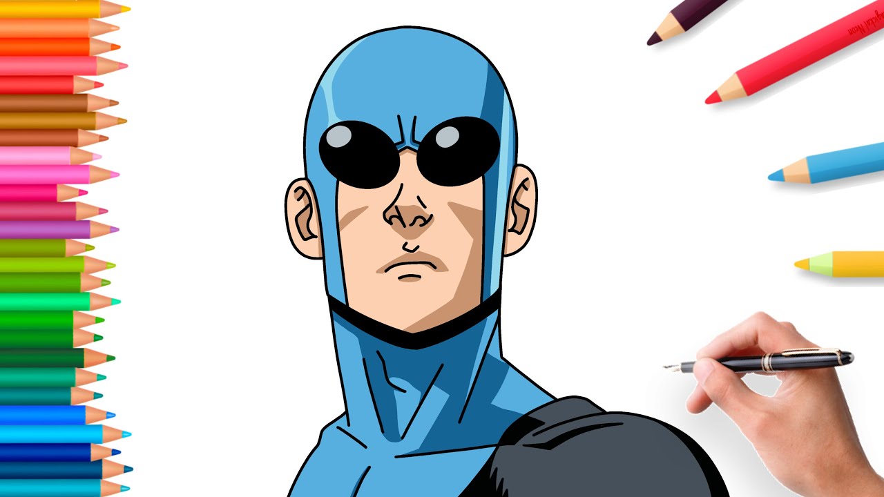 How to draw Bald Mark step by step | easy Invincible tutorial 