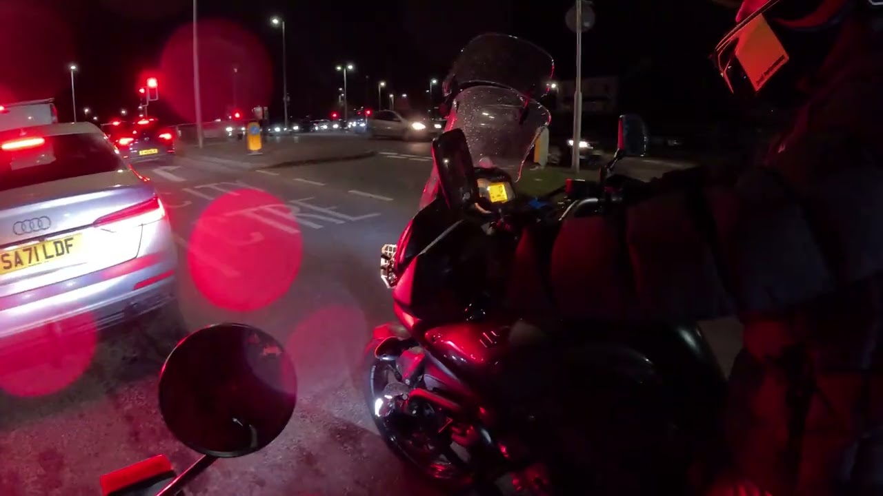 Honda c90 night time ride trying out the new lifan 110cc engine