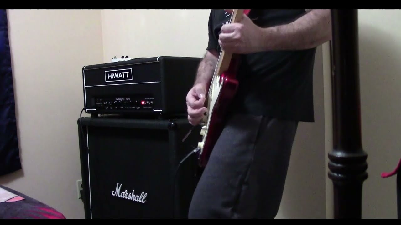Hiwatt DR103 - The Red Strat = Gilmour/Floyd 80's tones.