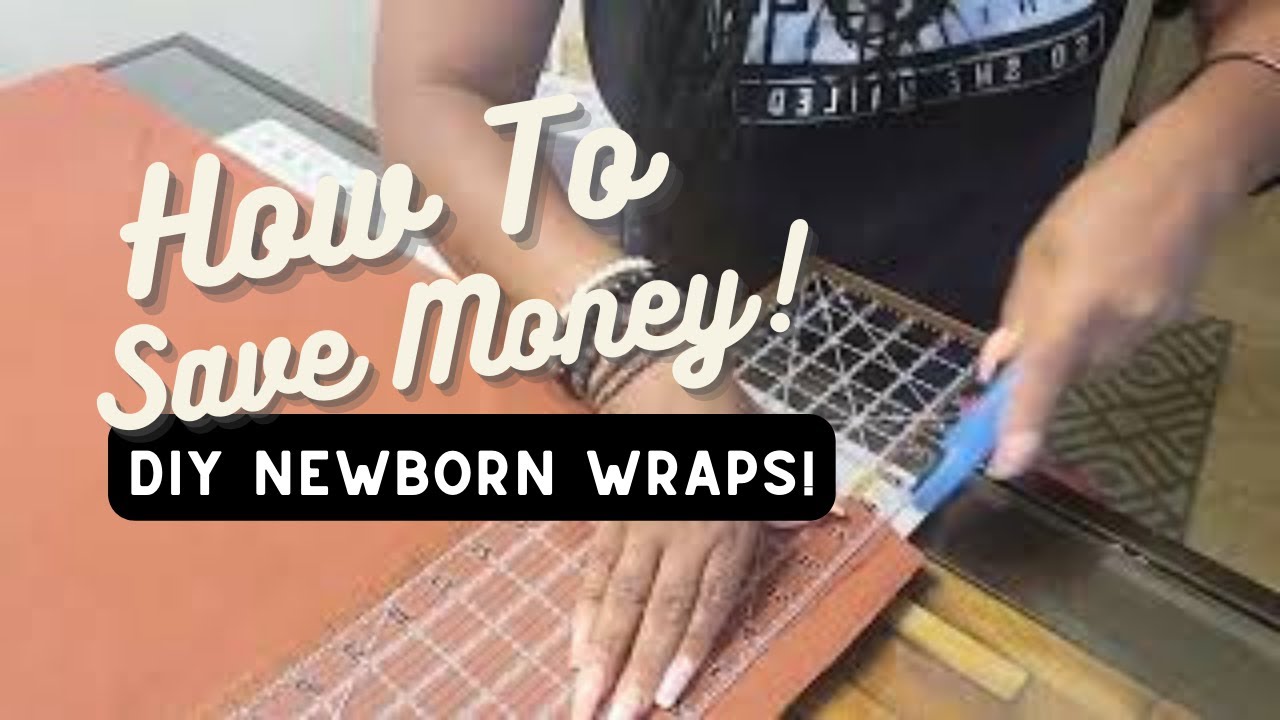 How To Make Newborn Props On A Budget | Newborn Wraps Photography Props | Budget Friendly DIY