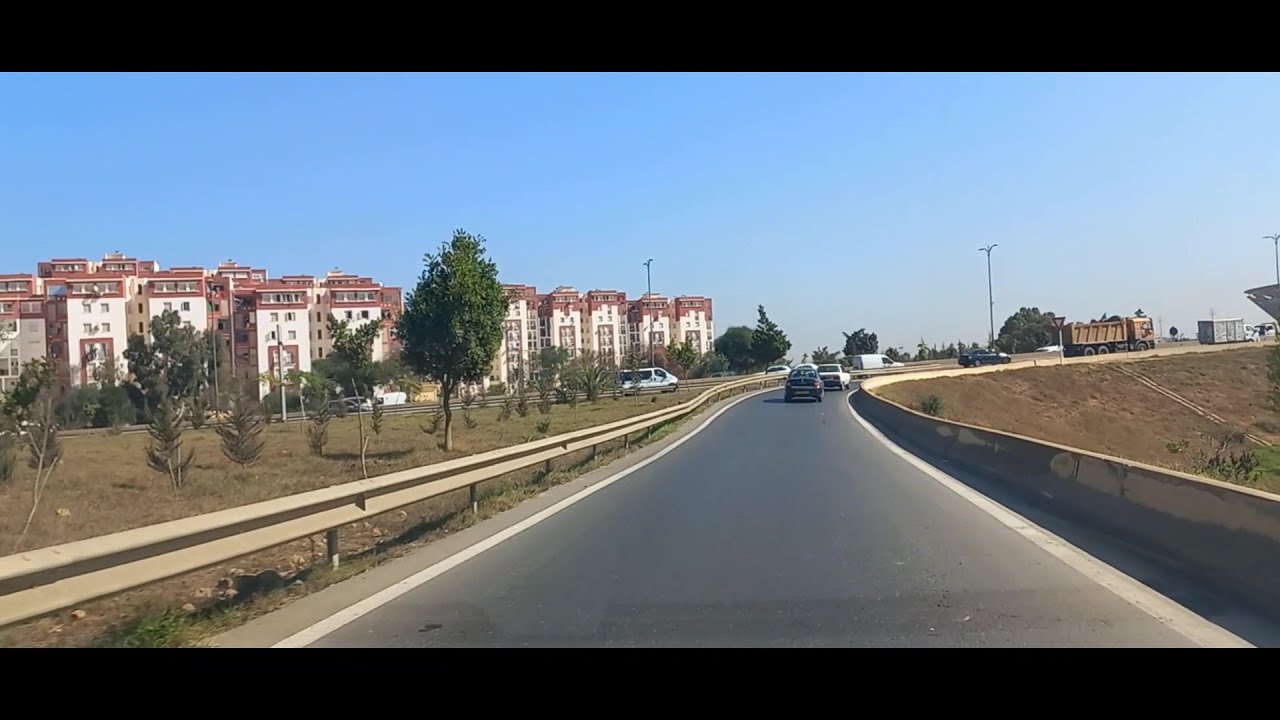 تابعو جولة جديدة متجددة على الطريق السيار بين خرايسية و دويرة NEW 4K SCENIC DRIVE KHRAISSIA  DOUERA