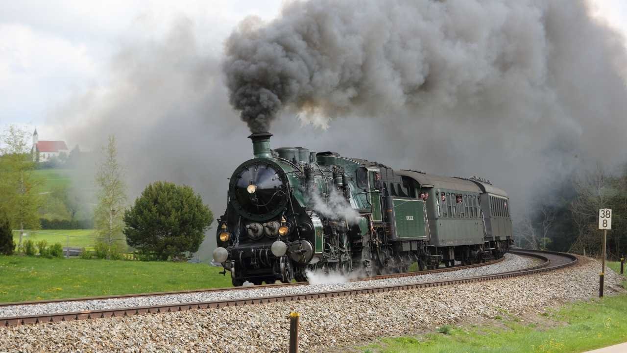 Mit S 3/6 3673 an den Bodensee am 1. Mai 2014