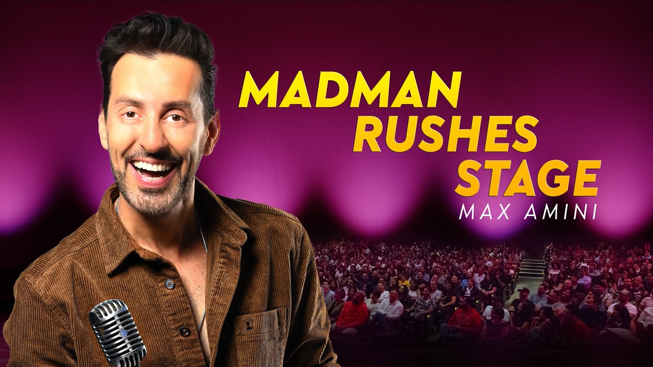 Fan Rushes Stage | Max Amini | Stand Up Comedy