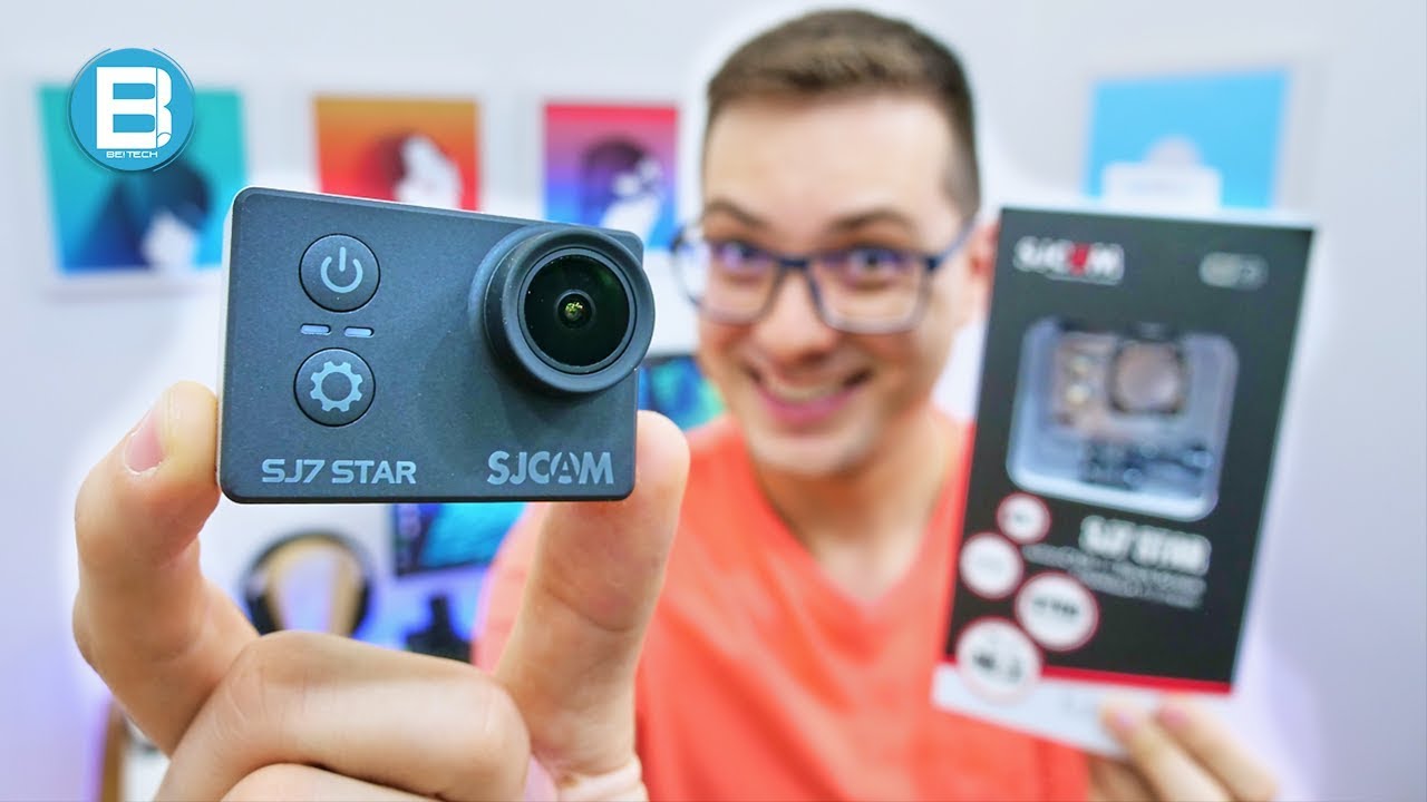 ACTION CAM 4K por MENOS de R$700?! Conheça a SJCAM SJ7!