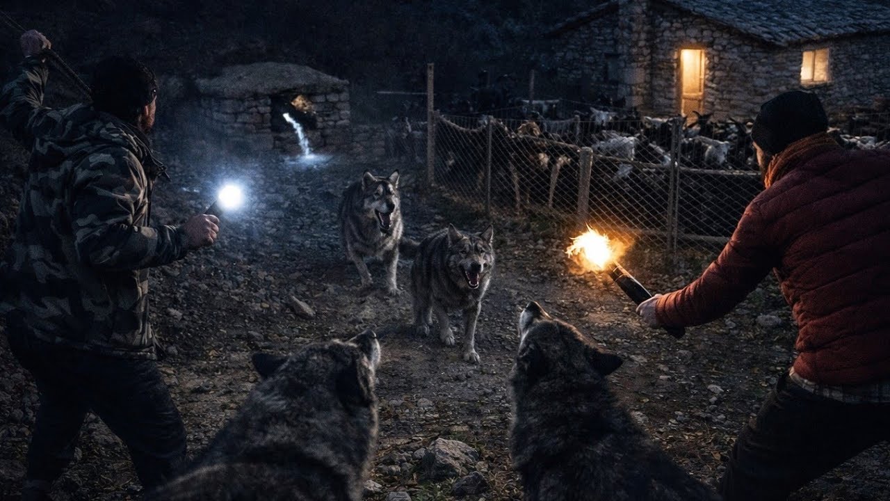Wolf Attack in the Mountains 🐺 | Brave Shepherds Stand Their Ground