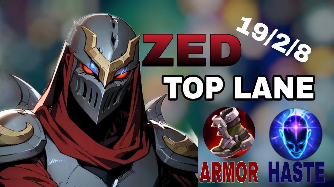 ZED WILDRIFT BUT ITS TOP LANE   GR-74 RANK 1 ZED carrying in top lane ( + triple kills)