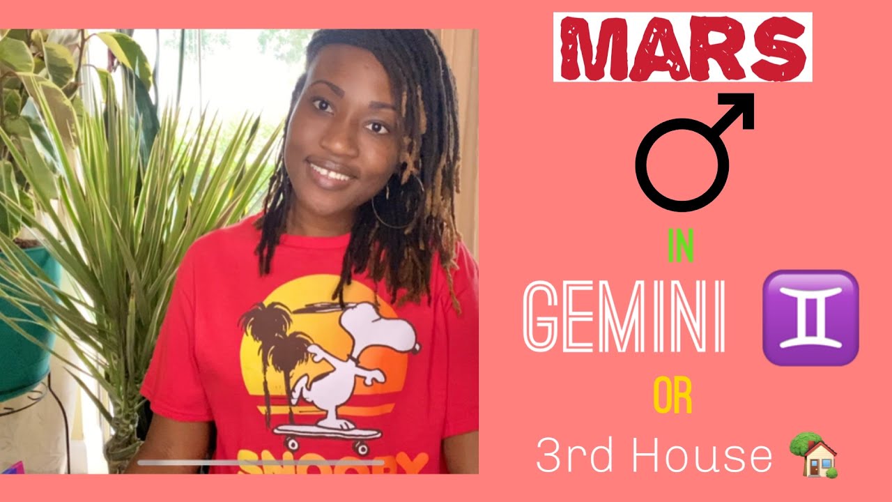 🚀Mars in Gemini ♊️ Or 3rd House 🏡 // Astrology // 