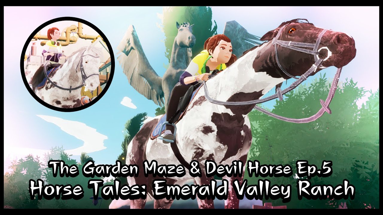 [Horse Tales: Emerald Valley Ranch] New Horse Game 2022! Lili Betrayed Me & The Garden Maze! Ep.5