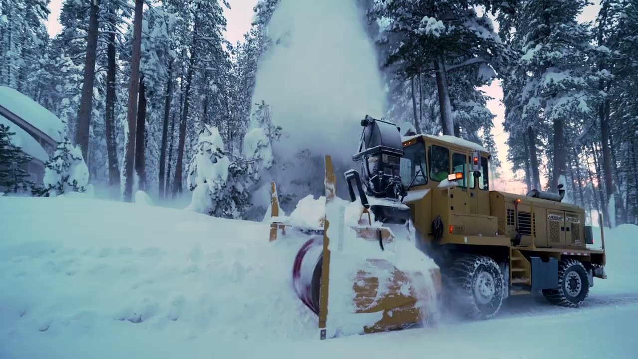 One of California's Toughest Snow Removal Jobs is in Placer County
