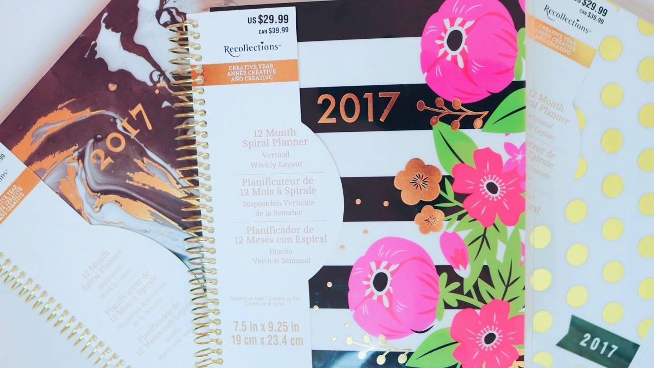*NEW* Recollections Creative Year 2017 Planner Review and Flip Through