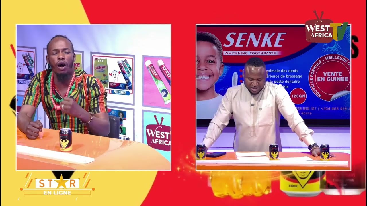 STAR EN LIGNE AVEC MAMADOU YALTI GOLE ET CAMPBELL SUR WEST AFRICA TV