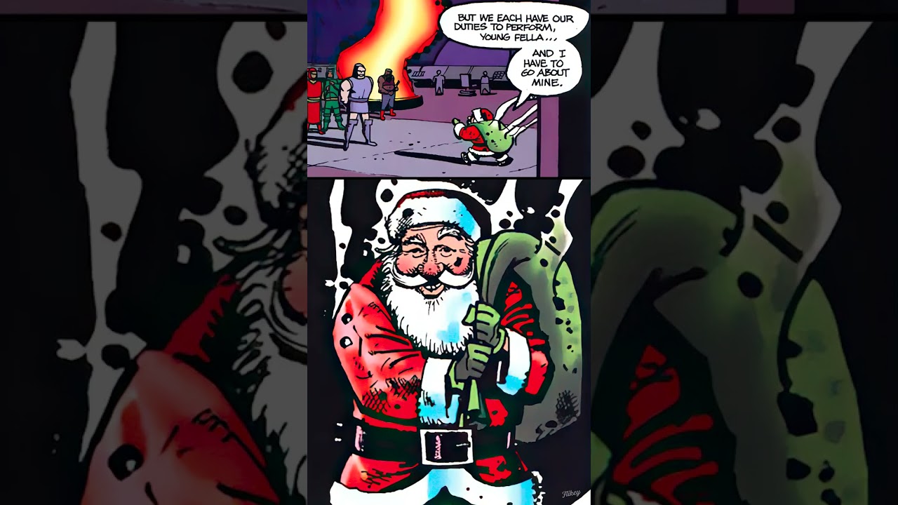 Darksaid is afraid of Santa Claus | #Shorts
