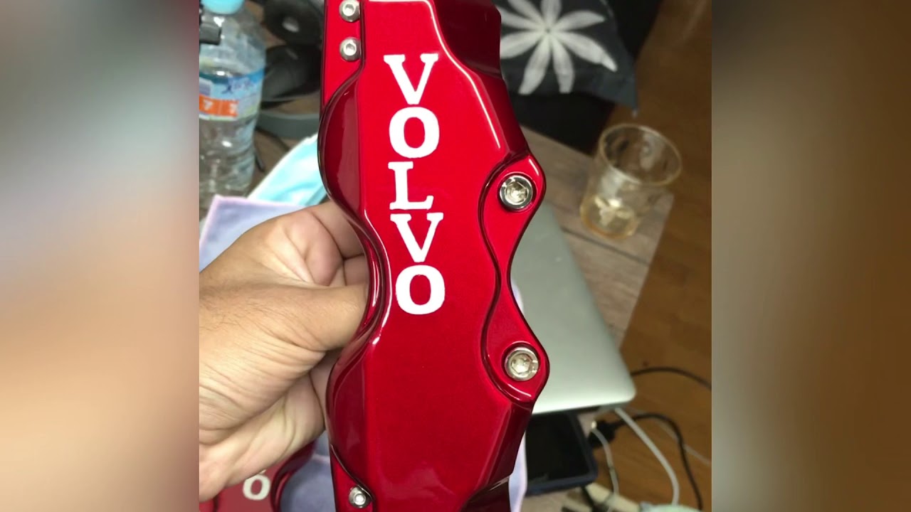 volvo v40 t4 se brake caliper cover candy red custom