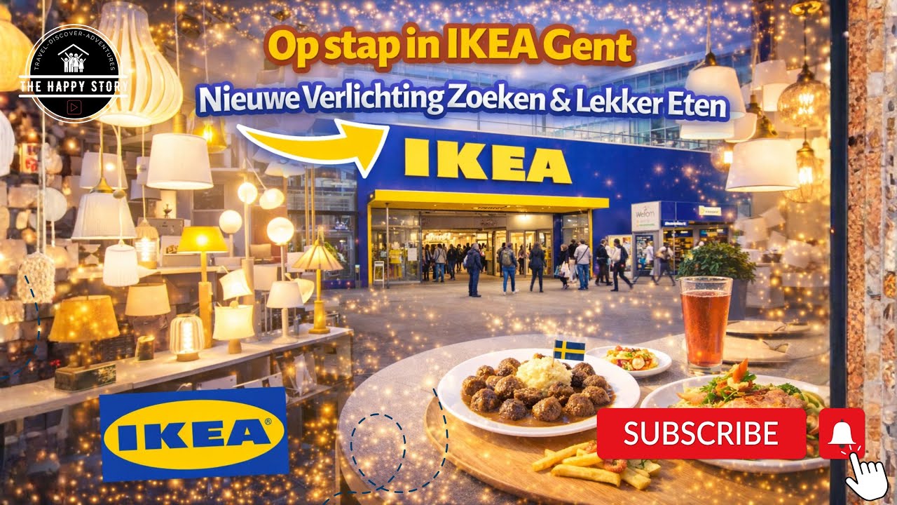 #205 Op stap in IKEA  Nieuwe Verlichting Zoeken & Lekker Eten.