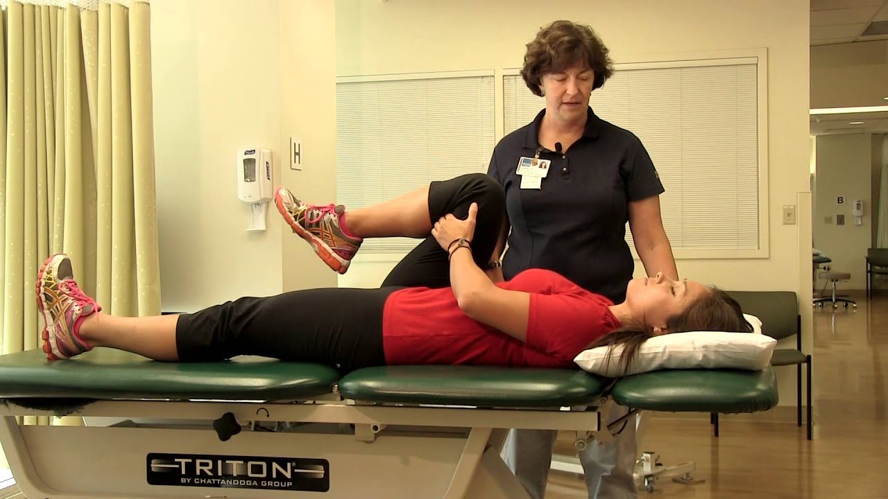 Single knee to chest