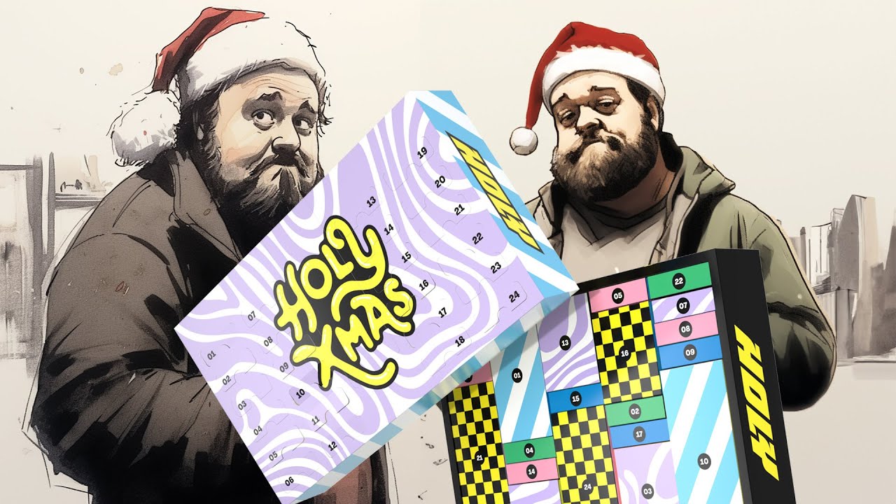 Holy Adventskalender Unboxing + Test der neuen geheimen Sorte! ACHTUNG SPOILER!