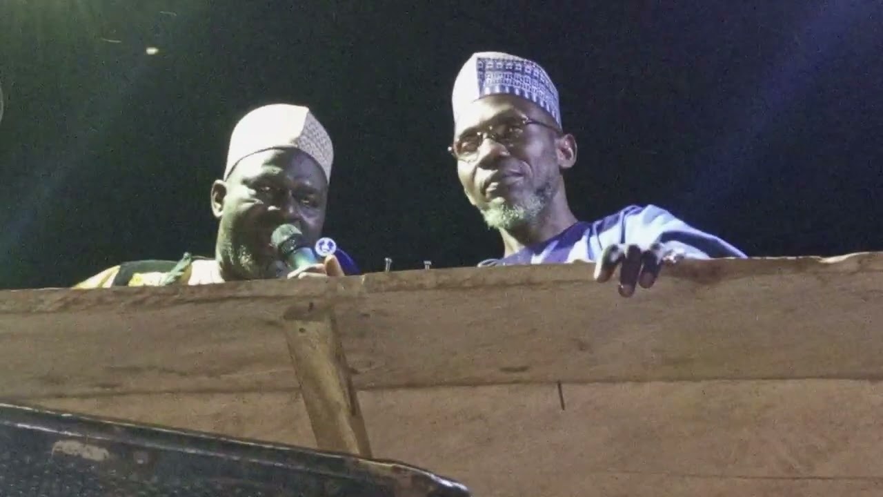 Chief Imam Yahaya Isah of JIBWIS Idah at ODU ATE in Dekina LGA Kogi State - Nigeria.