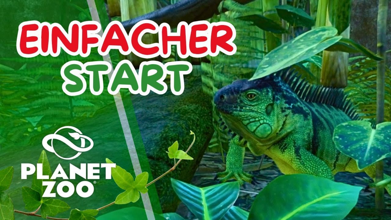 Einfacher Start im Franchise Modus - ein neuer Zoo entsteht! | Planet Zoo | Tutorial deutsch