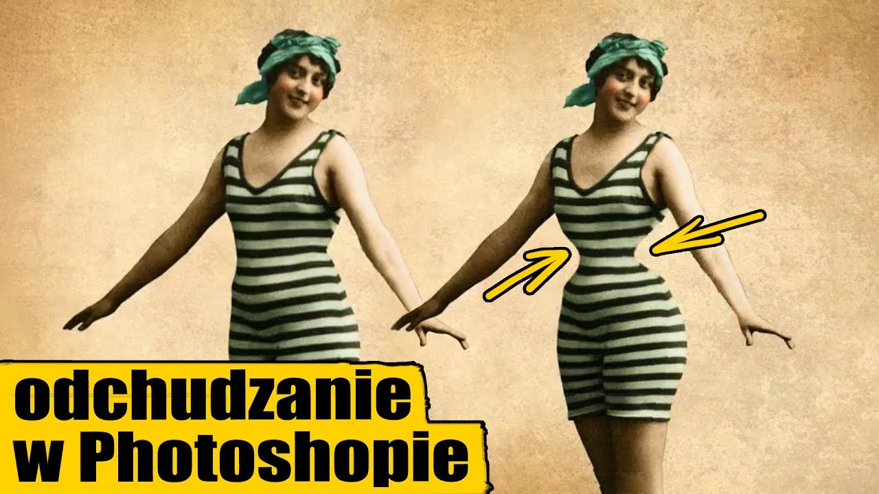 Dieta cud z Photoshopem, czyli odchudzanie postaci na zdjęciach || Sztuka Retuszu