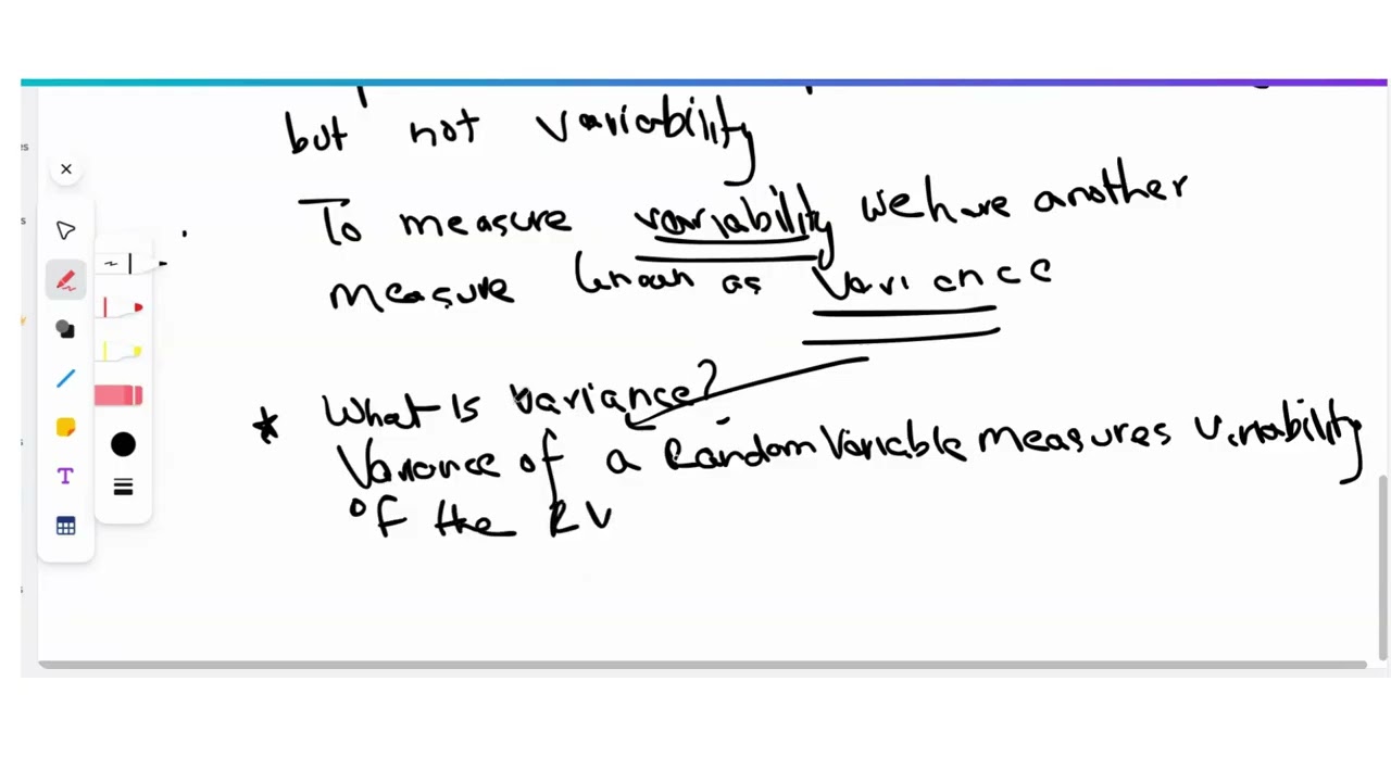 Variance of a Discrete Random Variable | Part 1: Context