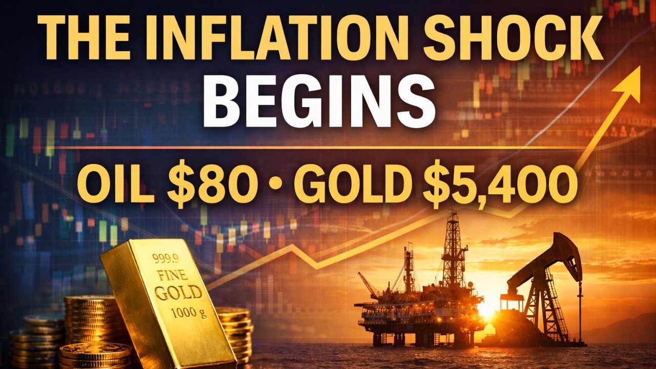 Oil at $80. Gold at $5,400. The Inflation Shock Has Begun