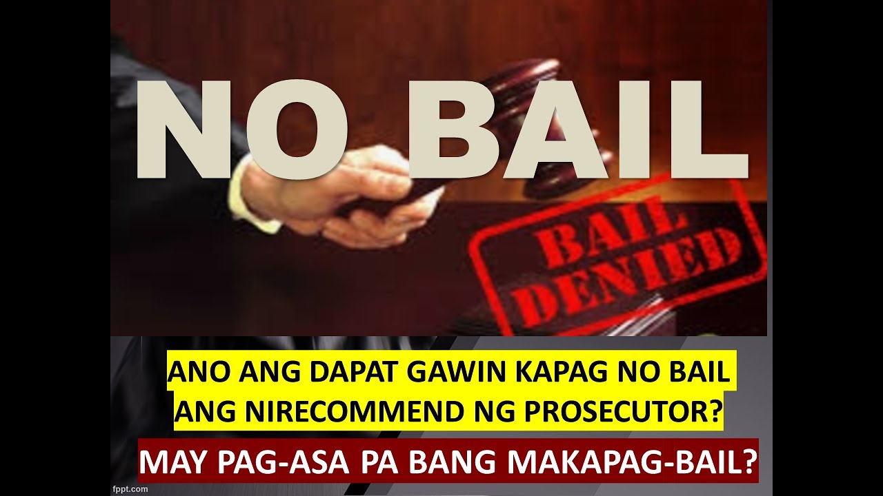 BAIL PROCESS PHILIPPINES / PYANSA