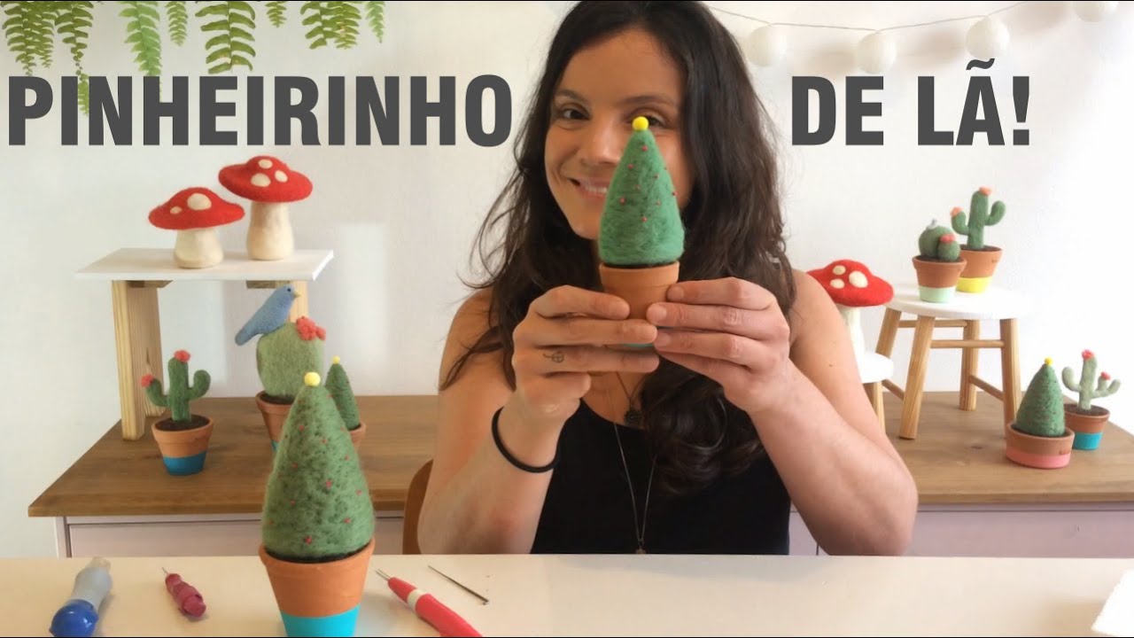 Aprenda a fazer um Pinheirinho de Feltragem!