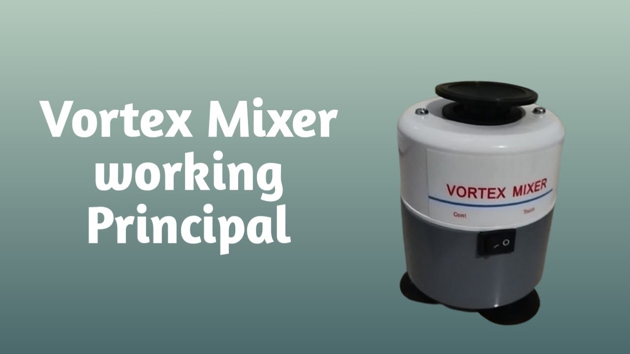 Working Principle of Vortex Mixer|| Working of Vortex Mixer