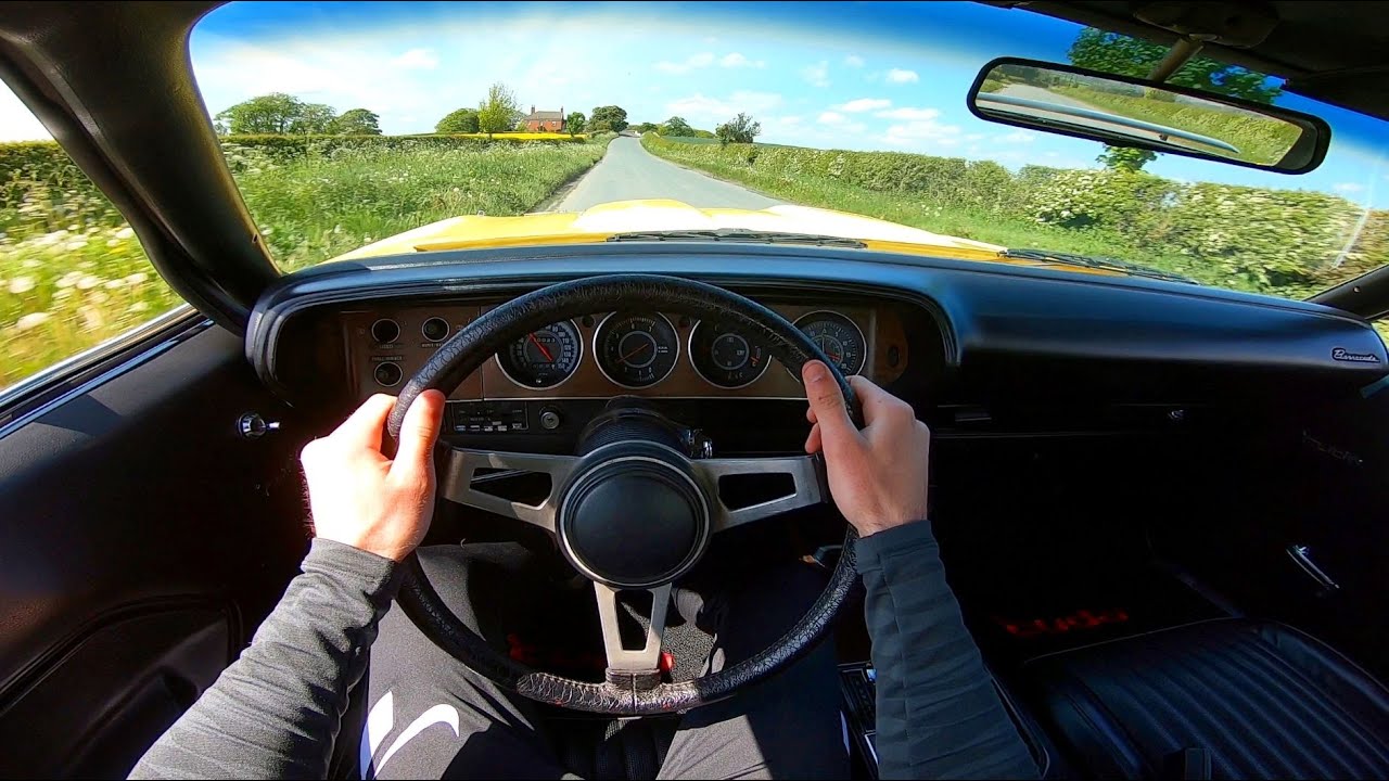 1973 Plymouth Cuda 340 V8 Auto - POV Test Drive & Walk-around | Restored