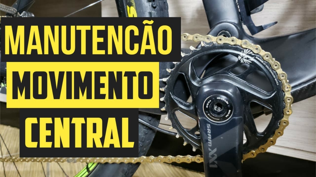 COMO FAZER MANUTENÇÃO MOVIMENTO CENTRAL HOLLOWTECH LIMPANDO E LUBRIFICANDO OS ROLAMENTOS