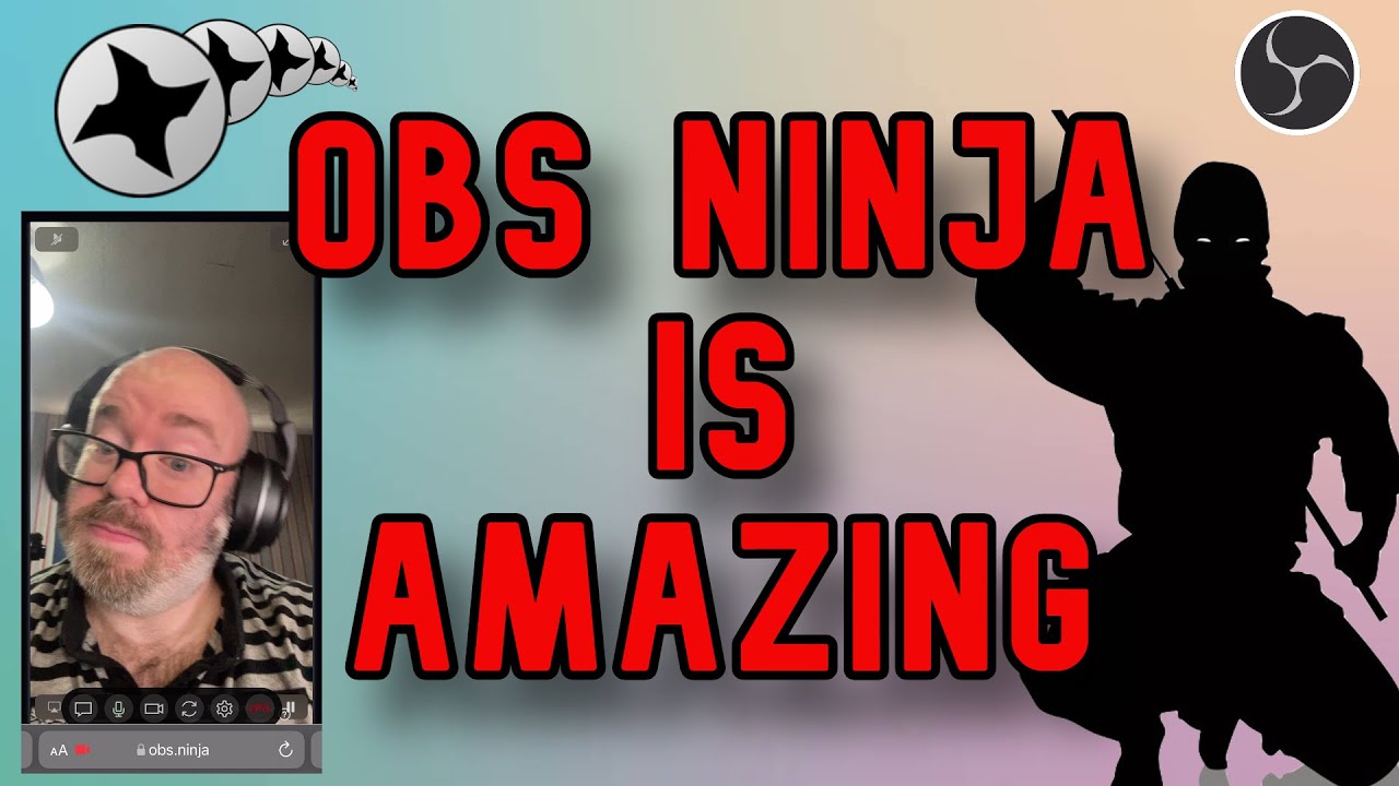 OBS NINJA is AMAZING - FREE, NO APP and works with iOS and Android