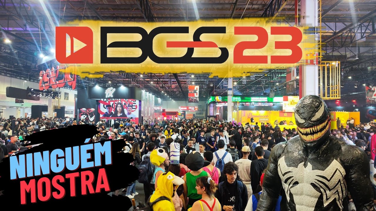 BGS 2023 | O QUE NINGUÉM MOSTROU DA BRASIL GAME SHOW 2023 (CASA LOTADA)