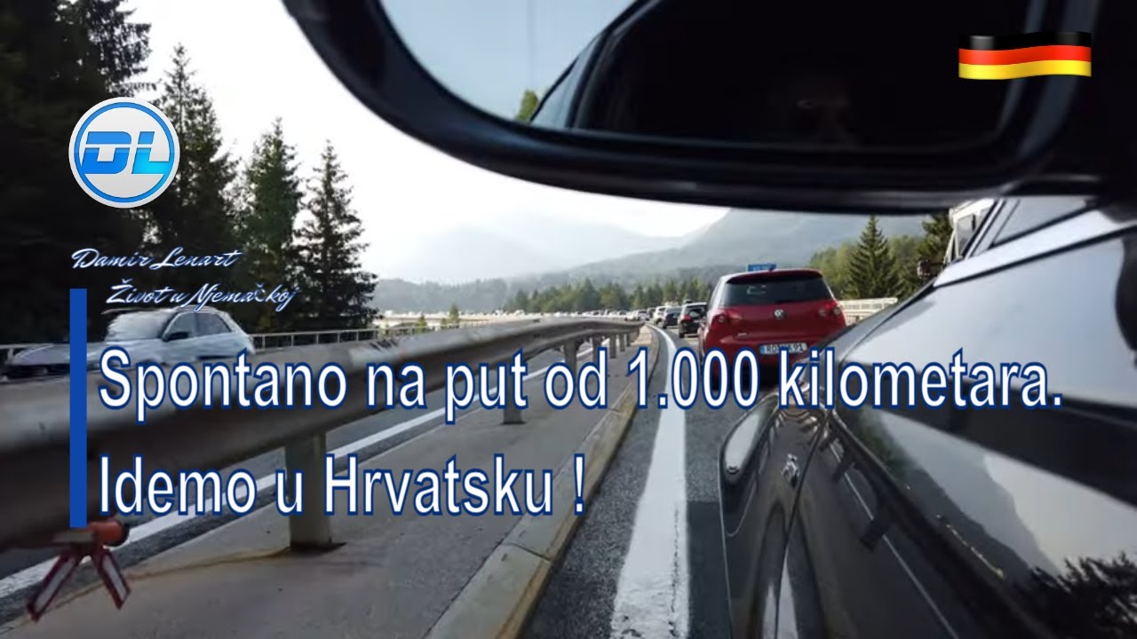 Spontano na put od 1.000 kilometara. Idemo u Hrvatsku !