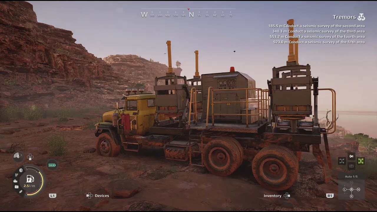 Expeditions: A Mudrunner Gameplay Tremors Playthrough