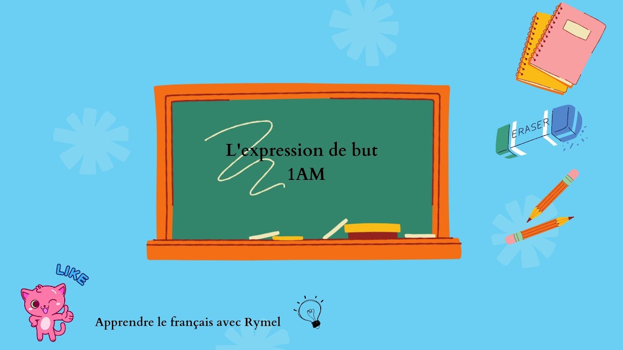 L'expression de but 1am التعبير عن الغرض للسنة الأولى متوسط 👍🏻