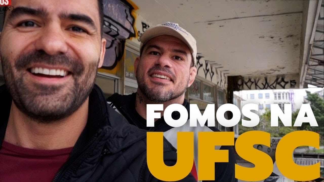 Levei um lutador profissional na UFSC!