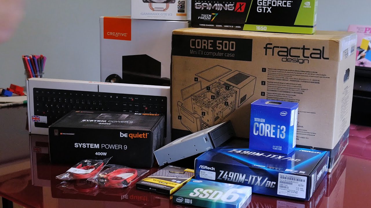 Fractal Design Core 500 m-ITX build
