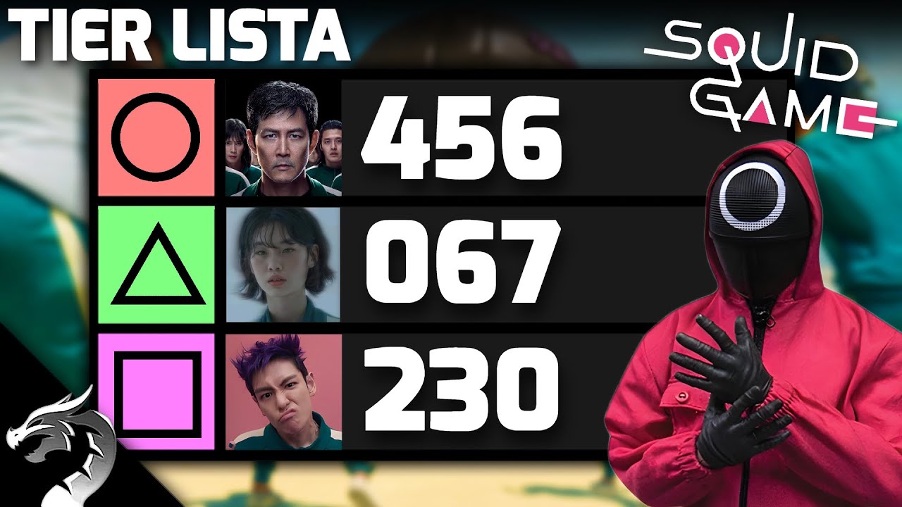Tier Lista - SQUID GAME