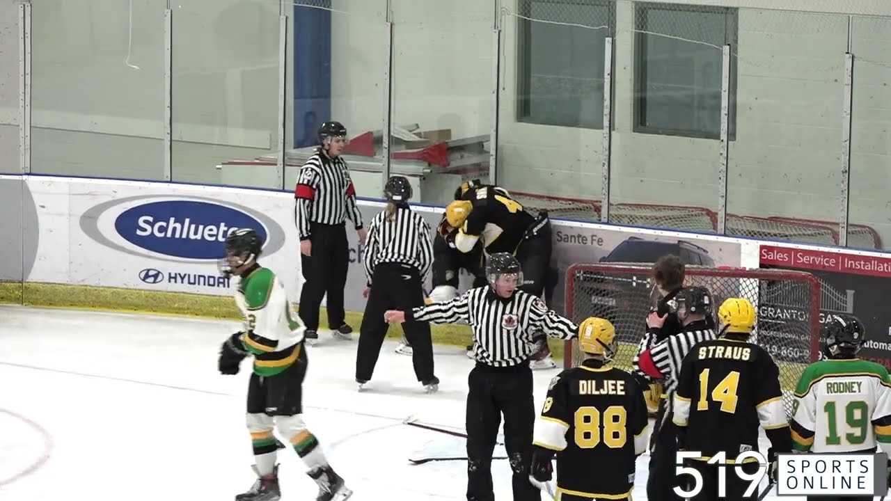 Under 16 Hockey - London Jr. Knights vs Waterloo Wolves