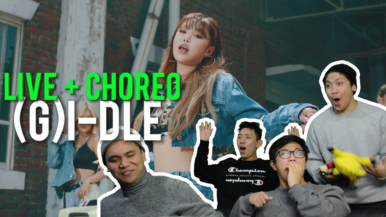 (G)I-DLE "UH-OH" Live and Dance practice (Reactions)