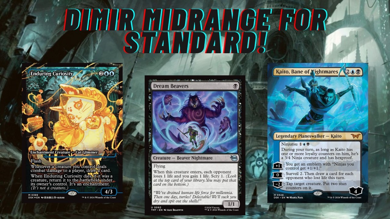 Прощай, Izzet, здравствуй, Dimir! &mdash; Обзор колоды Dimir Midrange для &laquo;Стандарта&raquo;!