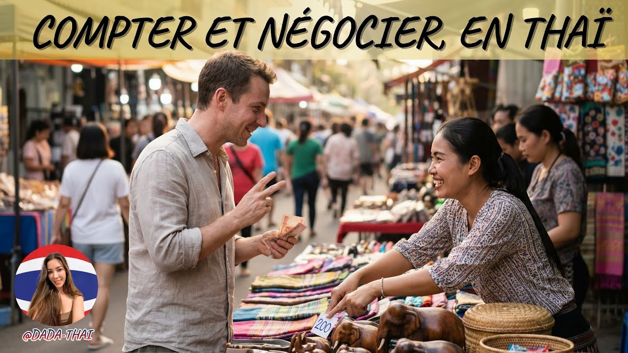 Payer le juste prix 🇹🇭 | Les phrases essentielles | Compter & négocier en thaï
