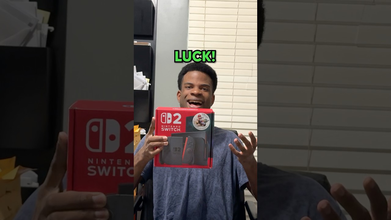 Nintendo Switch 2 Giveaways be like...
