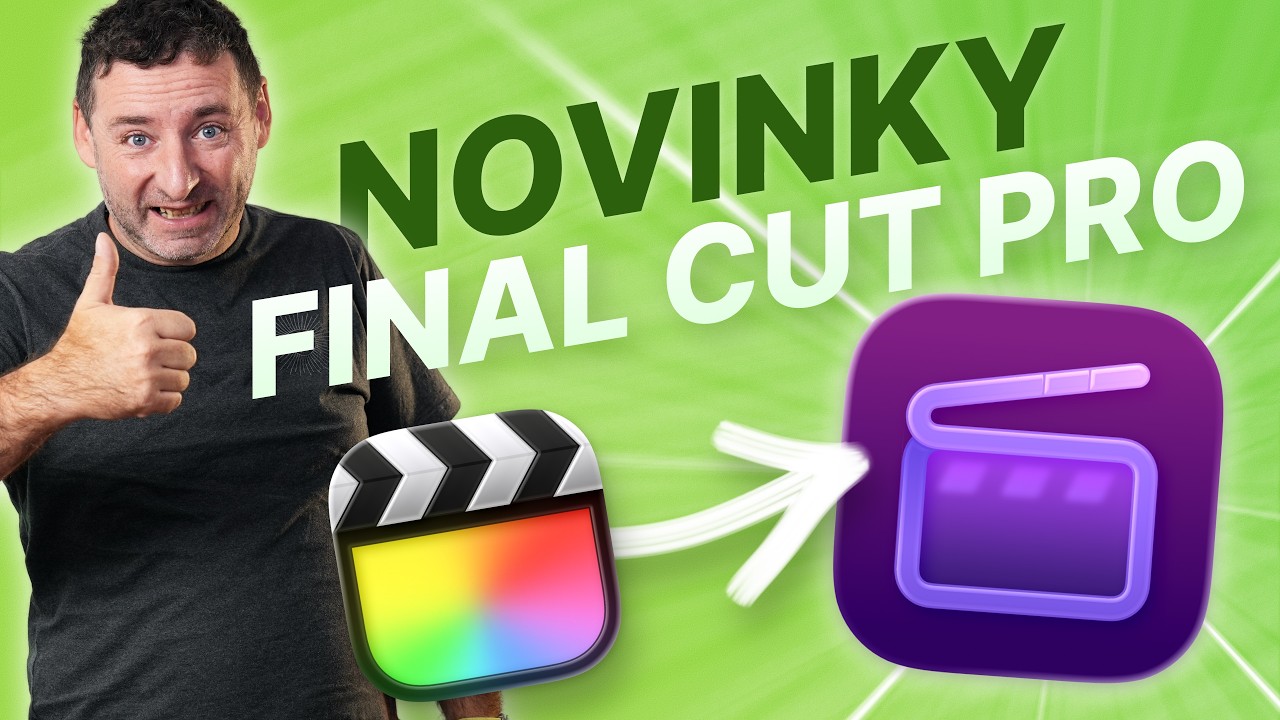 Final Cut Pro se dočkal super novinek na Macu i Padu (Alisczech vol. 1252)