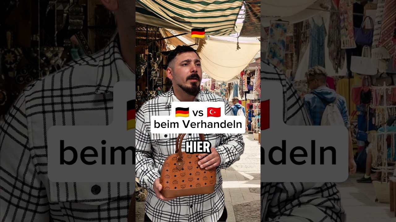 DEUTSCHER vs T&Uuml;RKE beim VERHANDELN 😅🤣 #comedy #deutschland #t&uuml;rkei