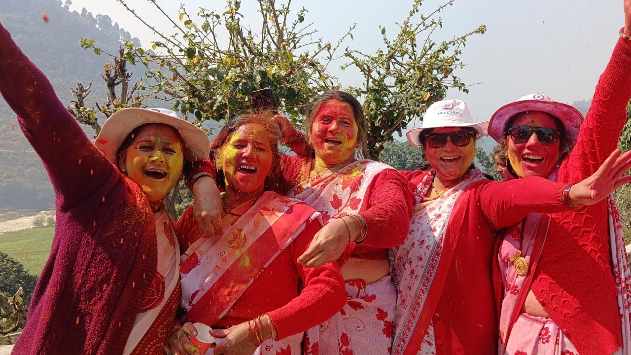 छरडी के दिन किए खूब मजे...🥳🥳🥰😍