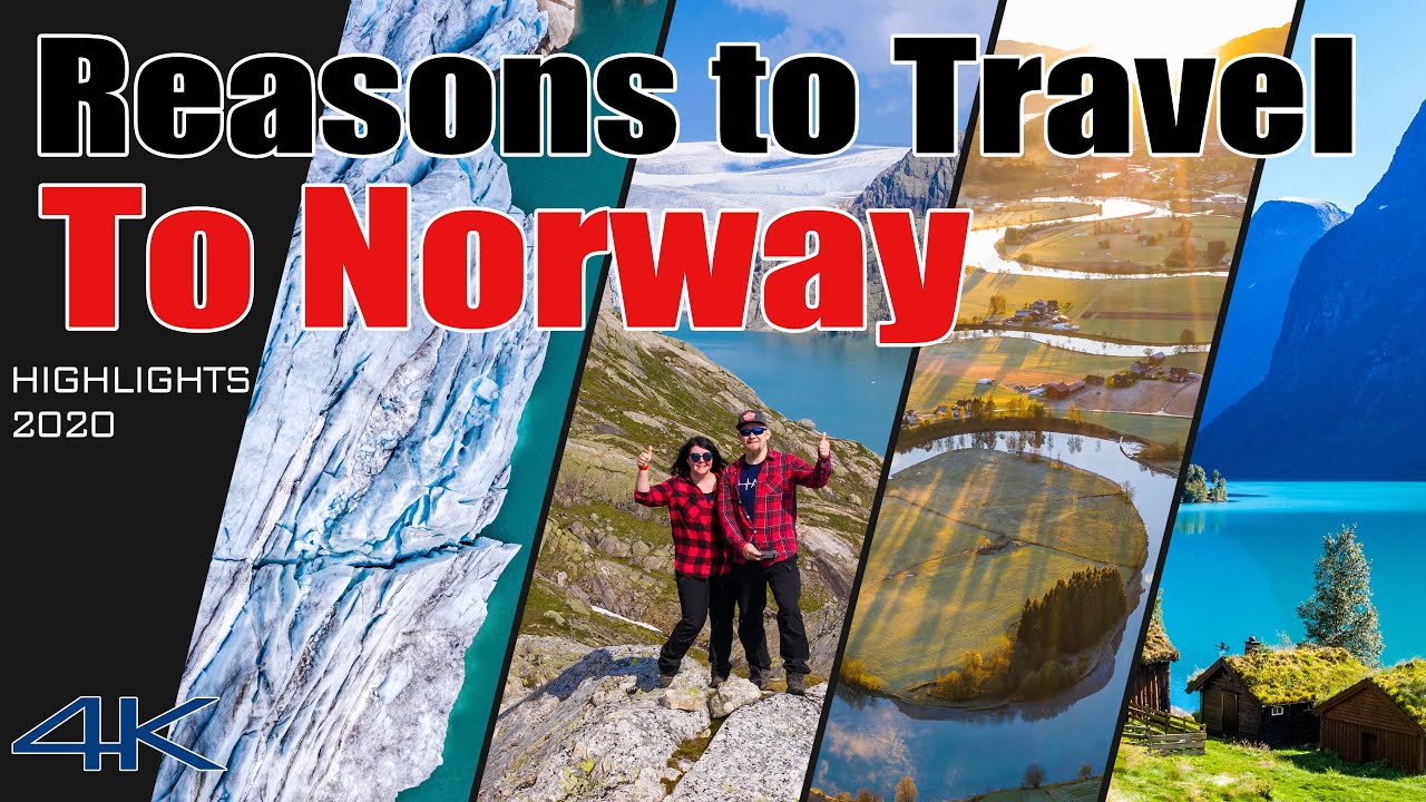 Reasons to Travel to Norway. Season 2020 Highlights, 4k